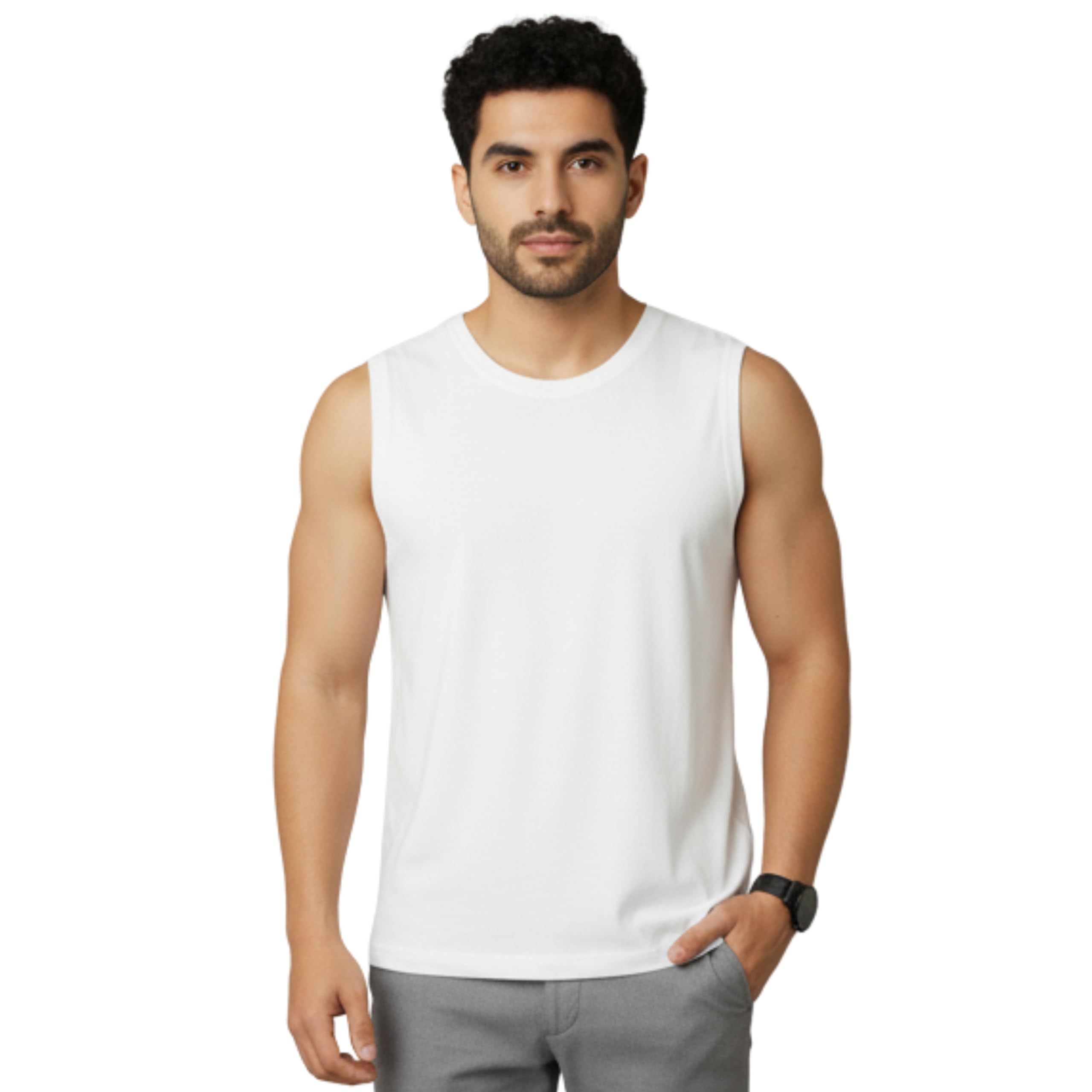 efu EATHER SLEEVELESS TOP ホワイトF -288Wx360H-440769890-white-